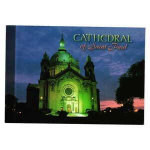 Cathedral Saint Paul Postcard Terrell Publishing Printed In USA Church Religion
